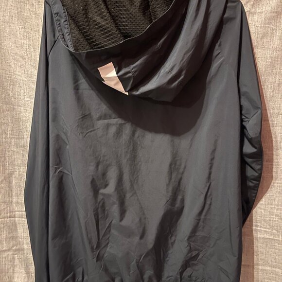 Womens XS/S Victoria's Secret PINK Black Windbreaker / Rain Jacket - Picture 5 of 6